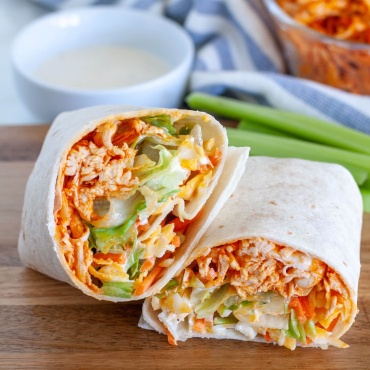 Oasis special chicken wrap